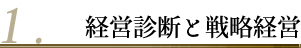 経営診断と戦略経営